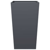 Garden Planter Anthracite 45x45x75 cm Steel