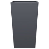 Garden Planter Anthracite 45x45x75 cm Steel