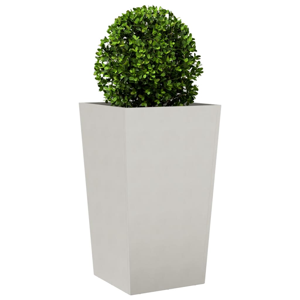 Garden Planter 45x45x75 cm Stainless Steel