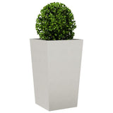 Garden Planter 45x45x75 cm Stainless Steel