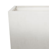 Garden Planter 45x45x75 cm Stainless Steel