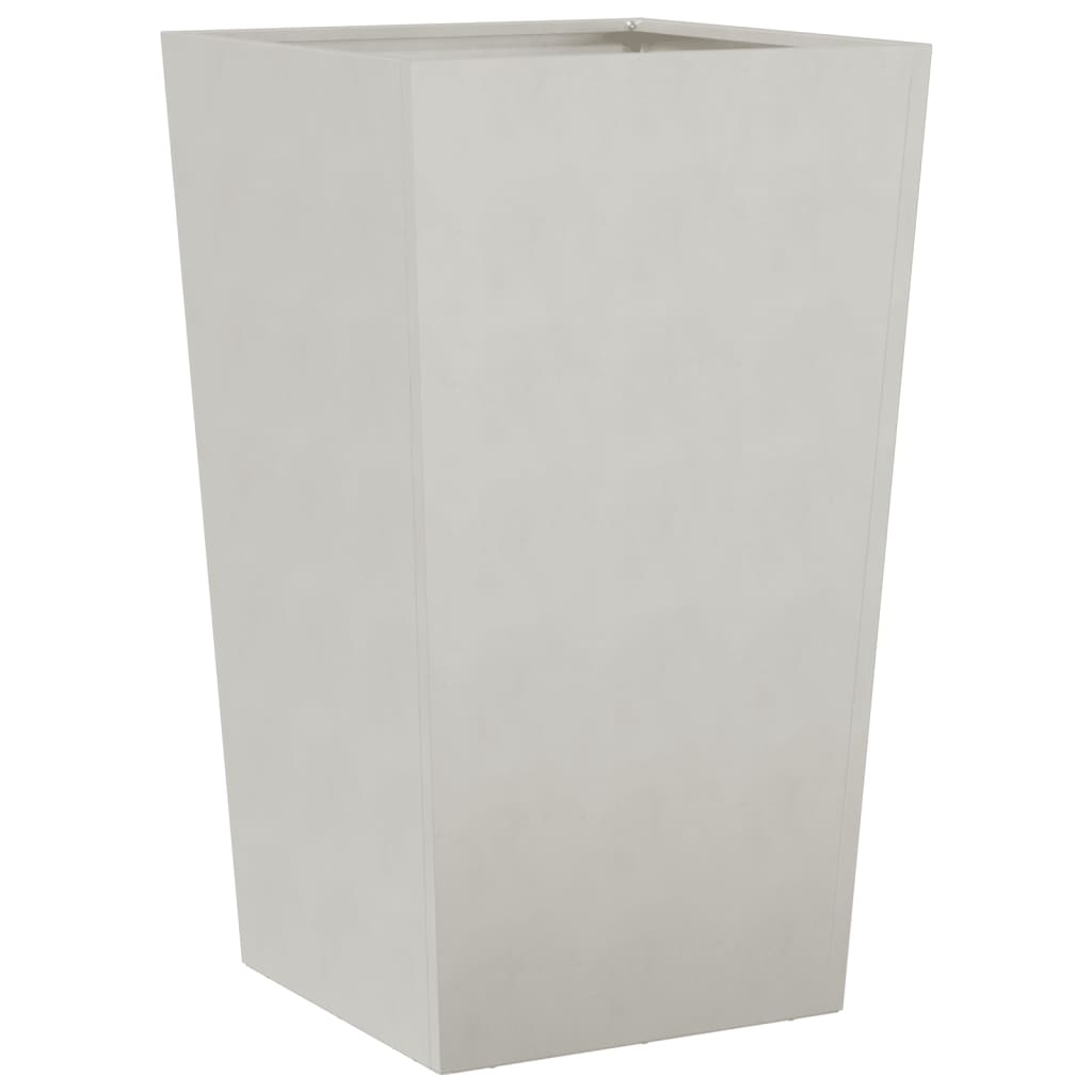 Garden Planters 45x45x75 cm 2 pcs Stainless Steel