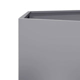 Garden Planter Hexagon 46x40x45 cm Galvanized Steel