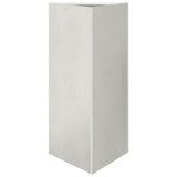 Garden Planter Triangular 40x34.5x70 cm Stainless Steel