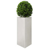 Garden Planters 2 pcs Triangular 40x40x75 cm Stainless Steel