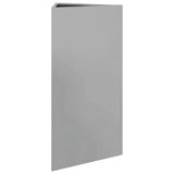 Garden Planters 2 pcs Triangular 40x40x75 cm Galvanized Steel