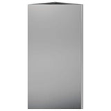 Garden Planters 2 pcs Triangular 40x40x75 cm Galvanized Steel