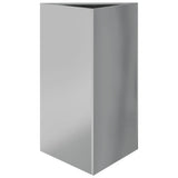 Garden Planters 2 pcs Triangular 50x43x75 cm Galvanized Steel