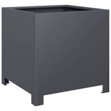 Garden Planter Anthracite 40x40x40 cm Steel