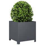 Garden Planter Anthracite 40x40x40 cm Steel