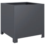 Garden Planter Anthracite 40x40x40 cm Steel