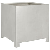 Garden Planter 40x40x40 cm Stainless Steel