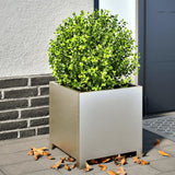 Garden Planter 40x40x40 cm Stainless Steel