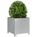 Garden Planter 40x40x40 cm Galvanised Steel