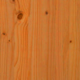 Garden Storage Bench Brown 119 x 76 x 44cm Solid pine wood