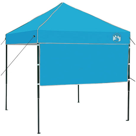Pop-up Canopy Tent Blue 200 x 200 cm Fabric