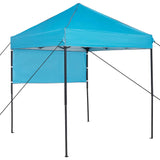 Pop-up Canopy Tent Blue 200 x 200 cm Fabric