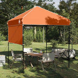 Pop-up Canopy Tent Orange 200 x 200 cm Fabric