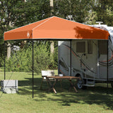 Pop-up Canopy Tent Orange 250 x 250 cm Fabric