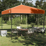 Pop-up Canopy Tent Orange 250 x 250 cm Fabric