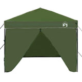 Pop-up Canopy Tent Green 250 x 250 cm Fabric