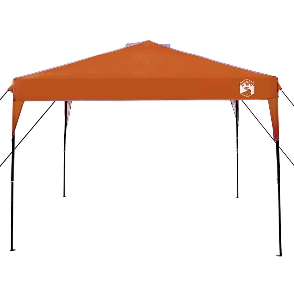 Pop-up Canopy Tent Orange 300 x 300 cm Fabric
