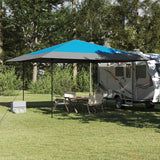 Pop-up Canopy Tent Blue 400 x 400 cm Fabric