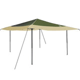 Pop-up Canopy Tent Green 400 x 400 cm Fabric