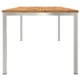 OutdoorDiningTable Brown 200x90x75cm SolidAcaciawood