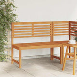 Garden Bench Brown 100 x 50 x 91cm Solid Acacia wood