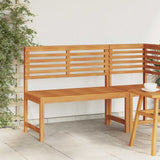 Garden Bench Brown 100 x 50 x 91cm Solid Acacia wood