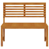 Garden Chair Brown 100 x 50 x 91cm Solid Acacia wood