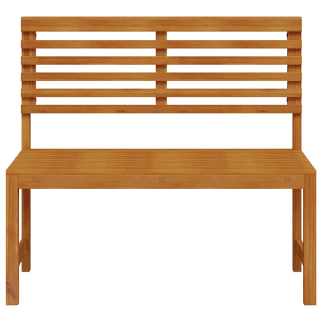 Garden Chair Brown 100 x 50 x 91cm Solid Acacia wood