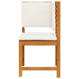 Garden Chair Brown 50 x 50 x 91cm Solid Acacia wood