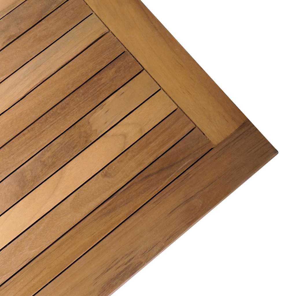 Garden Table Brown Solid Teak wood