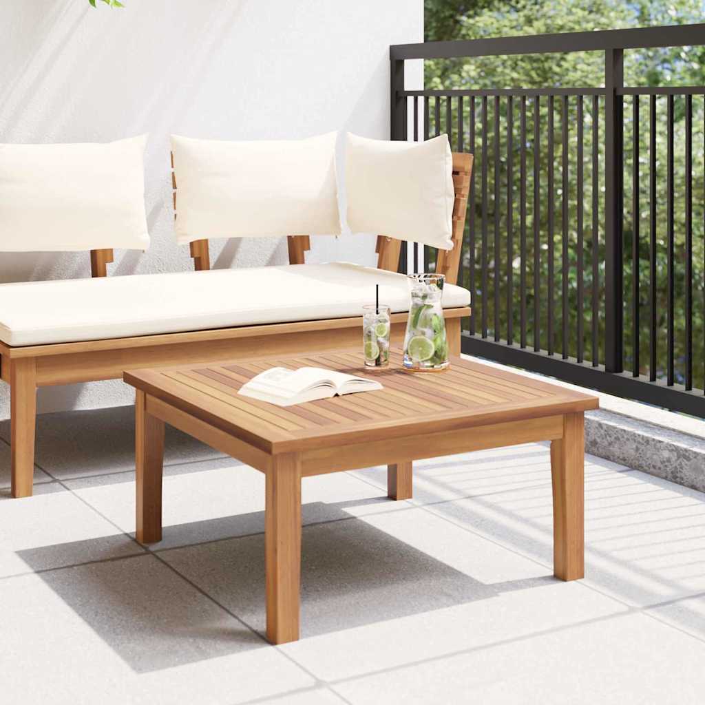 Garden Table Brown Solid Teak wood