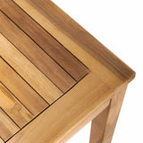 Garden Sofa Set 2 pcs Natural Solid teak wood