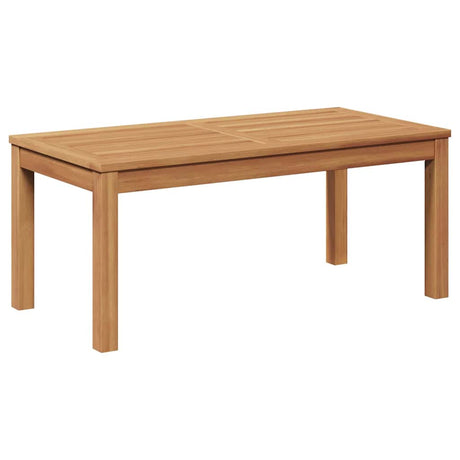 Garden Table Natural 95 x 45 x 40 cm Solid teak wood