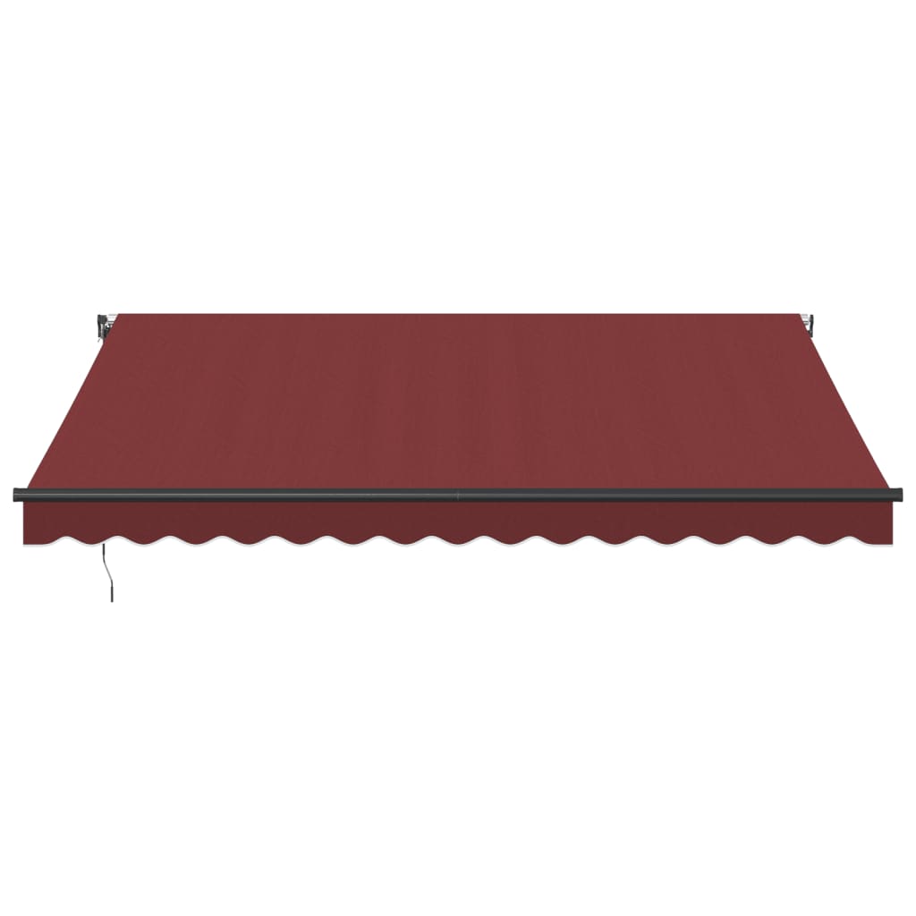 Automatic Retractable Awning Burgundy 400x300 cm