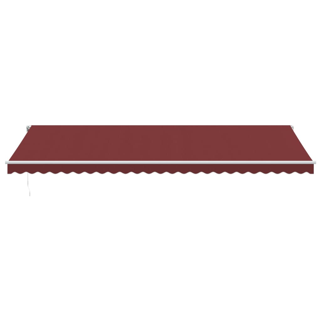 Automatic Retractable Awning Burgundy 600x300 cm