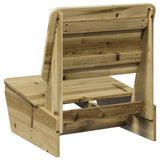 Garden Chair 60x64x70.5 cm Impregnated Wood Pine