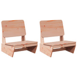 Garden Chairs 2 pcs 60x64x70.5 cm Solid Wood Douglas