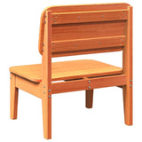 Garden Chair Wax Brown 60x52.5x72 cm Solid Wood Pine