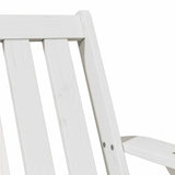 Garden Adirondack Chairs 2 pcs White 75x77x77 cm Solid Wood Pine