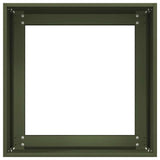 Planter Olive Green 40x40x40 cm Cold-rolled Steel