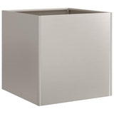 Planter Rusty 40x40x40 cm Weathering Steel