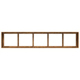 Planter Rusty 200x40x40 cm Weathering Steel