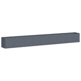 Planter Anthracite 360x40x40 cm Cold-rolled Steel