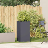 Planter Anthracite 40x40x80 cm Cold-rolled Steel