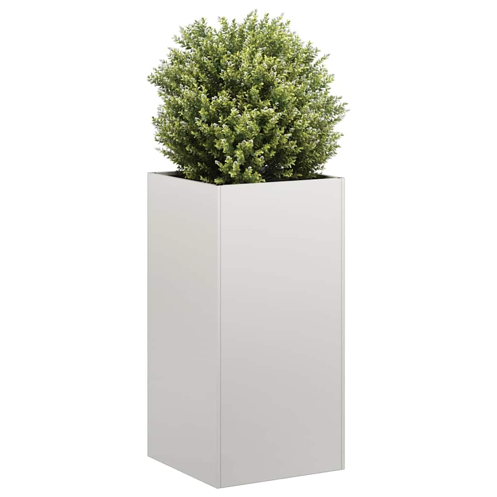 Planter 40x40x80 cm Stainless Steel